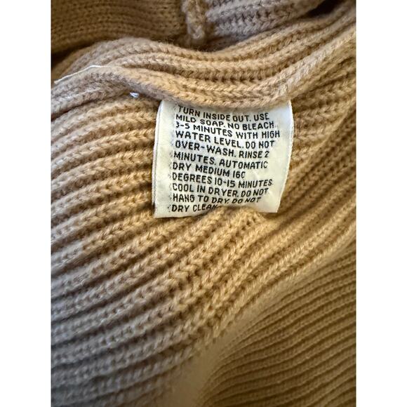 Vintage Thane Cardigan Sweater Men’s Medium Women’s Large Grandpa Chunky Knit - Picture 4 of 6